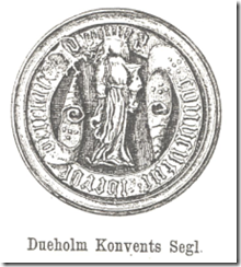 Dueholm Konvents Segl