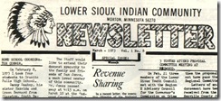 Lower Sioux Indian Community Newsletter